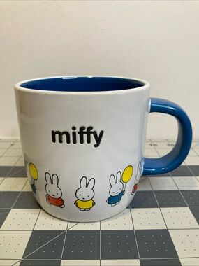 Dick Bruna Miffy White Blue Mug Magenta 20 Oz
